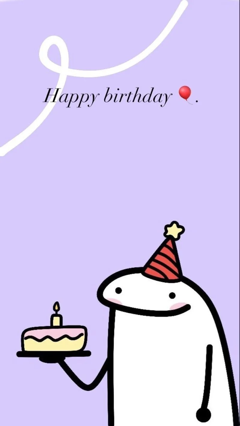 Ảnh happy birthday meme là cách gửi lời chúc hài hước.