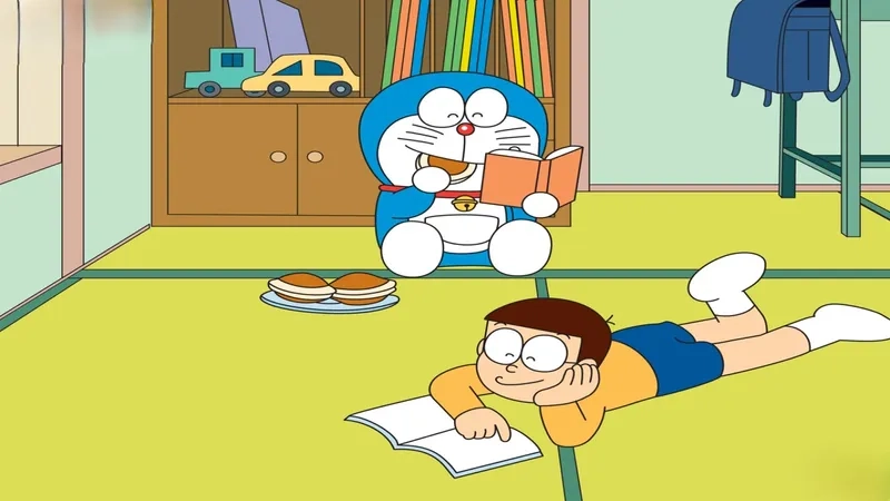 Khám phá hình ảnh Doraemon và Nobita với những khoảnh khắc ấn tượng và dễ thương.