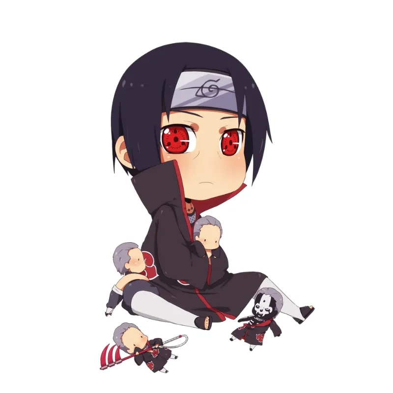 Hình ảnh Itachi Sharingan sẽ khiến bạn cảm nhận được vẻ sắc sảo của đôi mắt này.