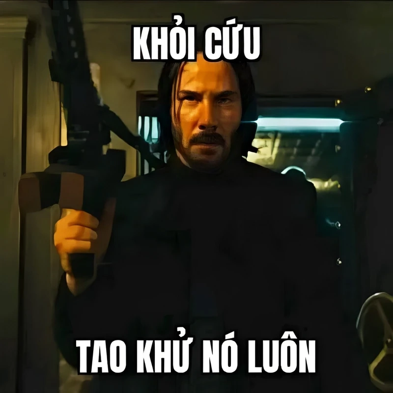 Cứu bé meme là khi cần một sự cứu vớt nhưng lại rất hài hước và thư giãn.