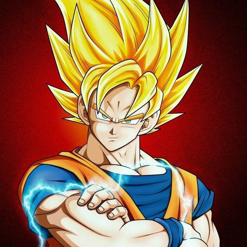 Hình nền máy tính Goku là lựa chọn tuyệt vời cho fan của Dragon Ball yêu thích sự mạnh mẽ.