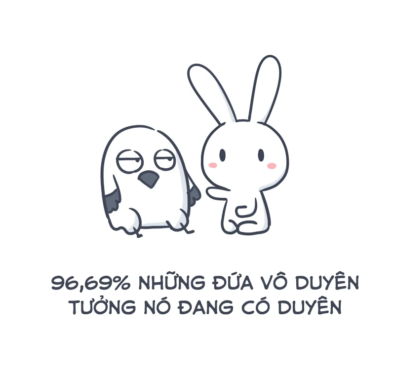 Meme thỏ bảy màu đem đến những hình ảnh siêu dễ thương và vui nhộn.