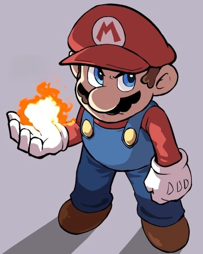 Mario meme gif là những khoảnh khắc ngắn gọn và hài hước từ Mario.