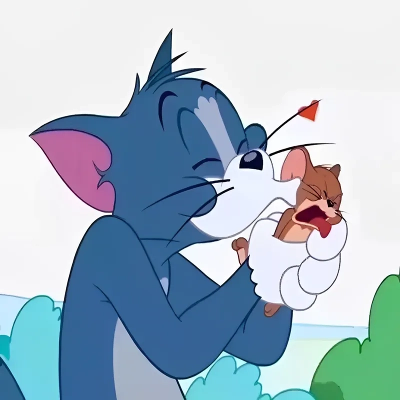 Tom and Jerry Tom meme cực kỳ hài hước với những trò đùa của chú mèo.