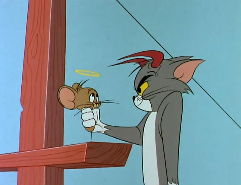 Meme Tom & Jerry mang lại những tiếng cười thú vị với các tình huống bất ngờ.