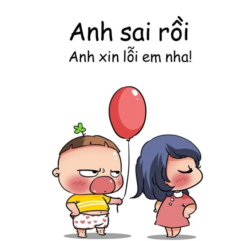 Anh xin lỗi meme hài hước sẽ khiến bạn không thể nhịn cười.