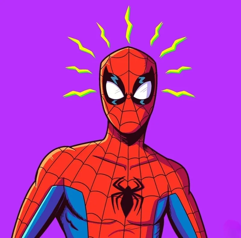 Ảnh meme 3 người nhện mang đến những biểu cảm cực kỳ hài hước với ba Spider-Man.