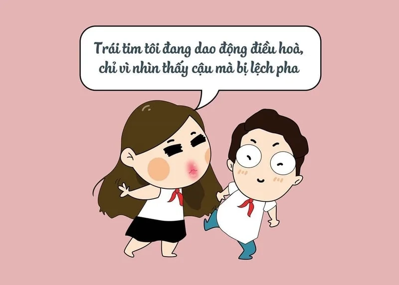 Chia sẻ meme thả thính crush để gửi gắm thông điệp ngọt ngào và dễ thương!