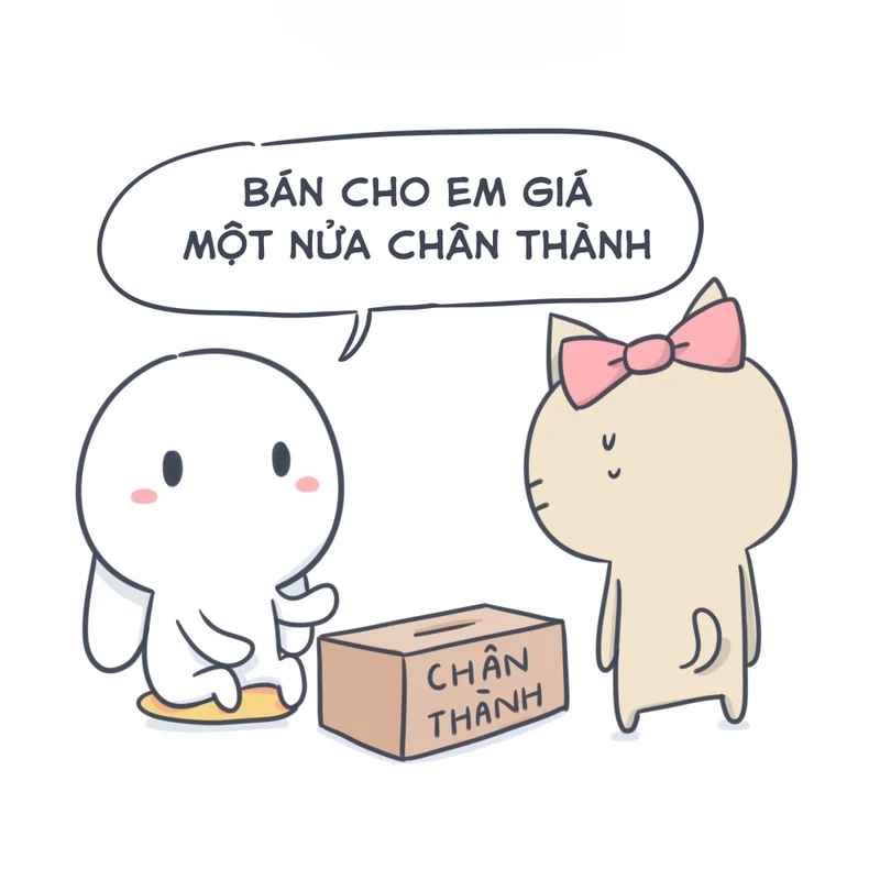 Thỏ 7 màu meme nhàm nhang nhồ khiến người xem không thể ngừng cười.