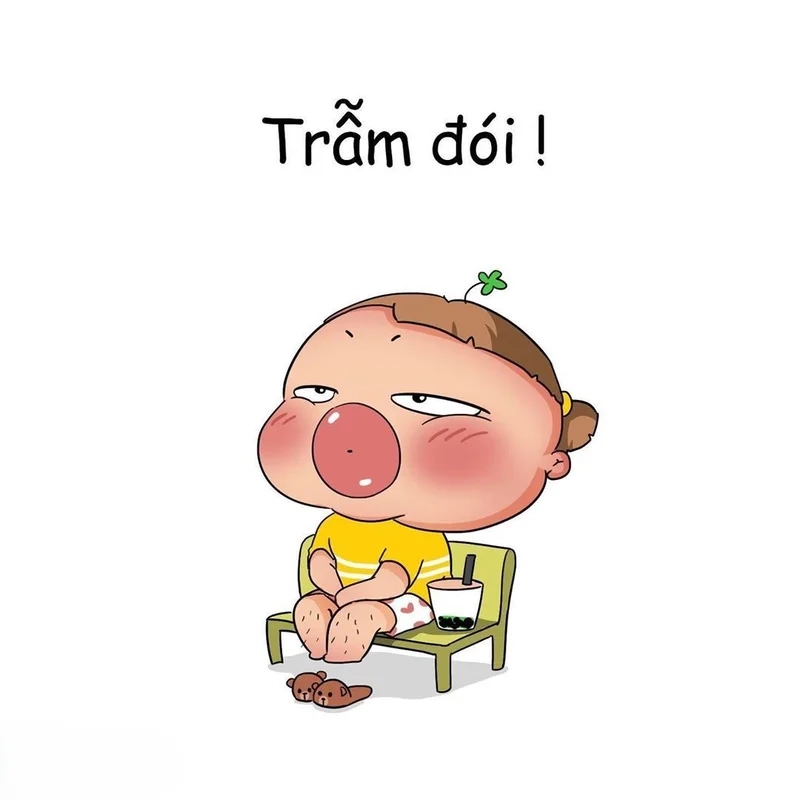 Meme tóc ngang vai mang đến vẻ ngoài dễ thương và hài hước.