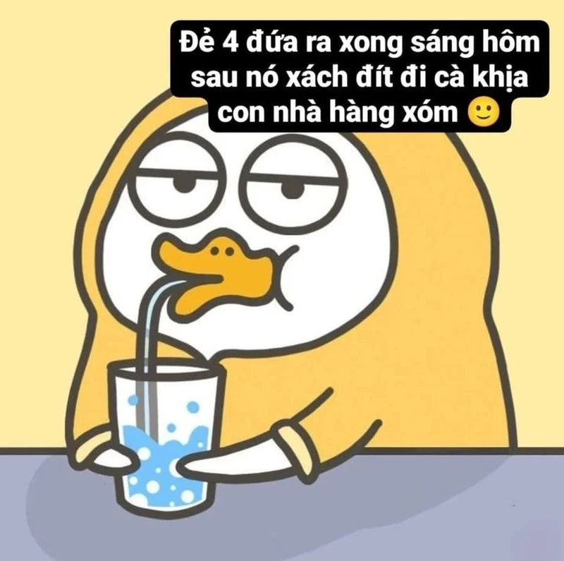 Thư giãn với meme ảnh vịt hài hước đang gây bão trực tuyến.