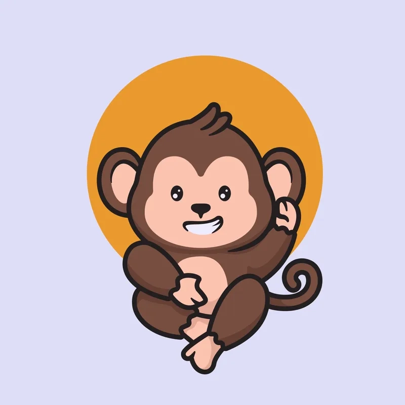 Monkey brain meme thể hiện sự ngạc nhiên và bất ngờ trong các tình huống hài hước.