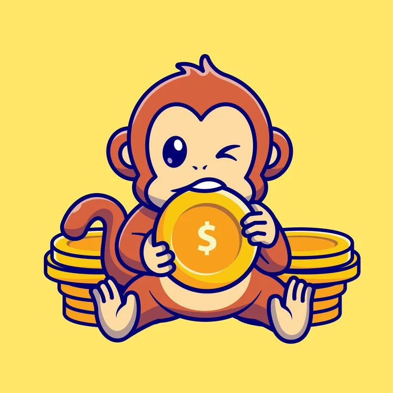 Monkey thinking meme miêu tả sự ngạc nhiên với tình huống hài hước.