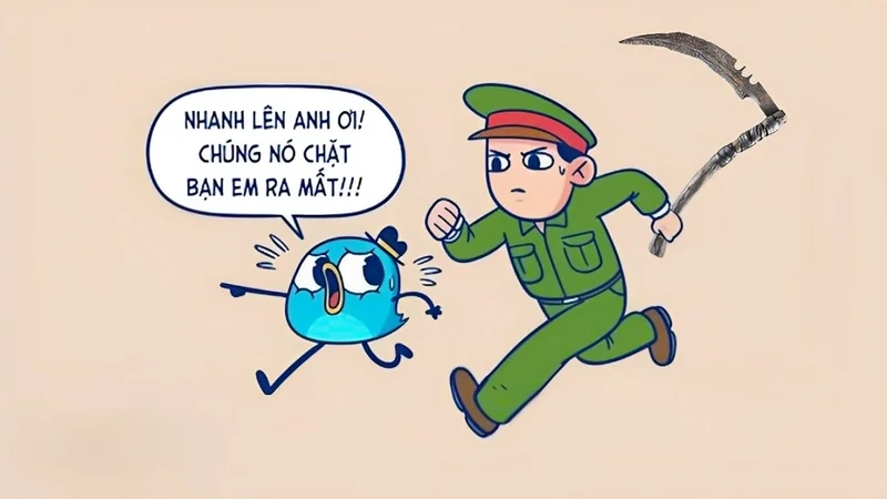 Meme công an bắt luôn đem lại những tình huống đầy bất ngờ và hài hước.