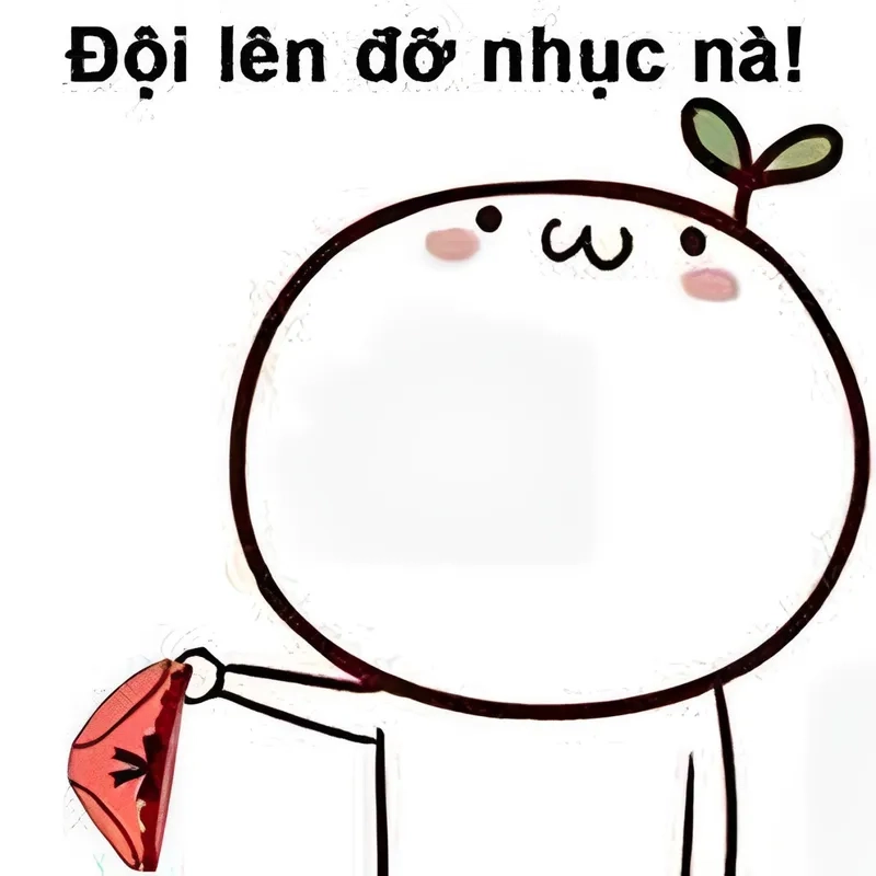 Nhục flork meme đội quần chắc chắn khiến bạn phải bật cười vì độ hài hước.