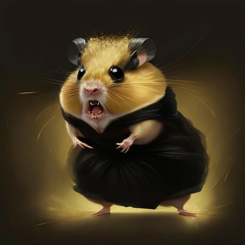 Sad hamster meme 10 hours là biểu tượng của nỗi buồn không ngừng.