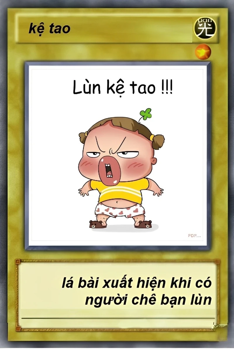 Phản dame lá bài meme mạnh nhất chắc chắn sẽ khiến bạn không thể rời mắt.