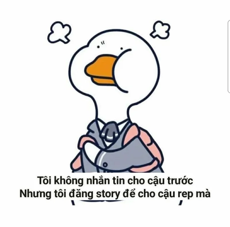 Meme ảnh con vịt chế đang làm mưa làm gió trên mạng xã hội.