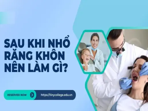 Sau khi nhổ răng khôn nên làm gì để nhanh hồi phục?