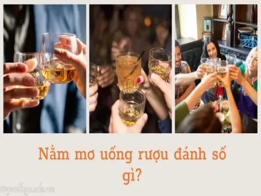 Nằm mơ uống rượu đánh con gì chuẩn nhất để trúng lớn?