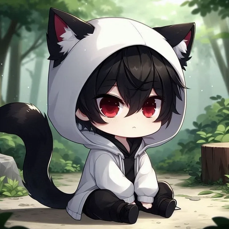 Ngắm ngay ảnh anime chibi nam ngầu cực chất