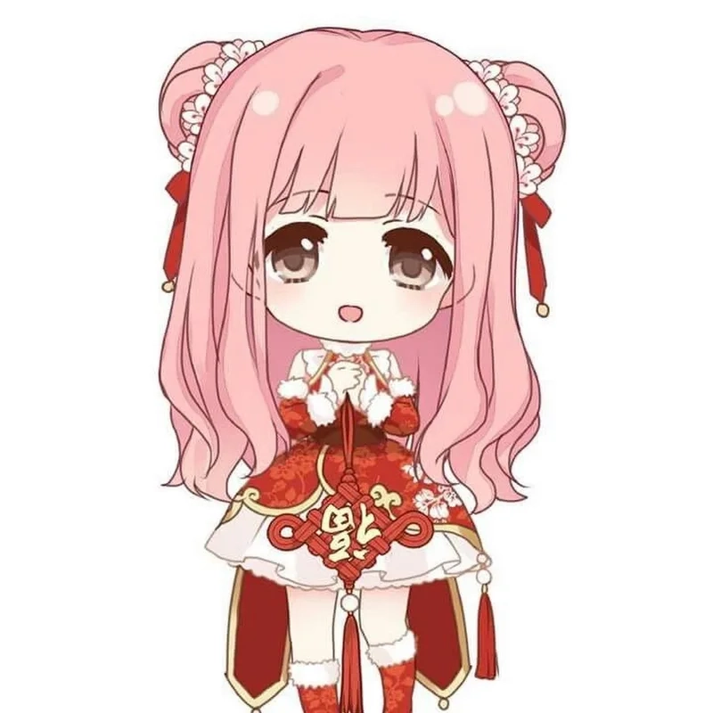 Ảnh anime nữ chibi xinh xắn, dễ thương cho những ai yêu thích sự ngọt ngào