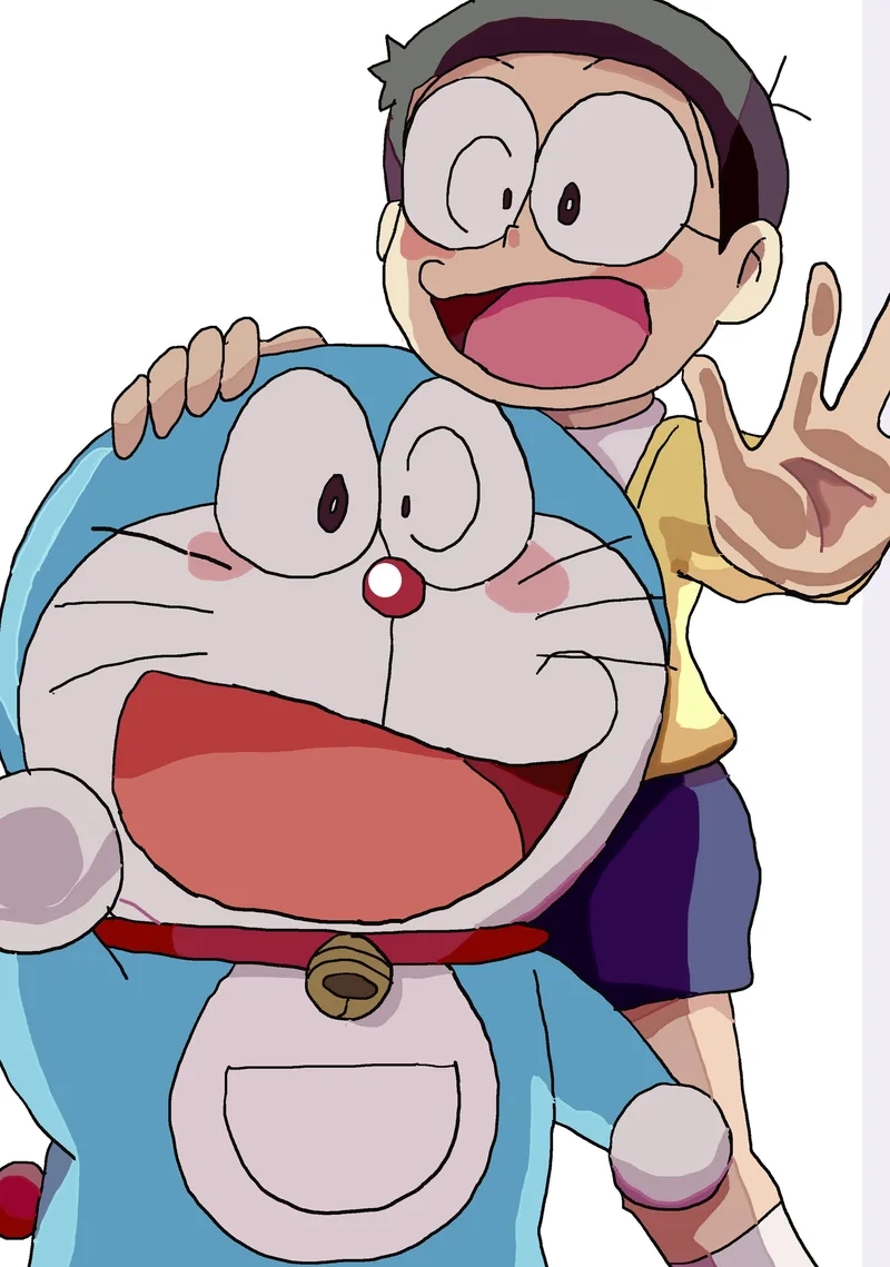 Loạt ảnh nobita và doraemon cute không thể bỏ qua