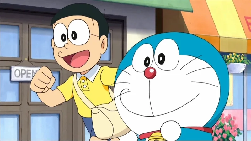 Tải ngay ảnh nền doremon và nobita đẹp chất lượng cao