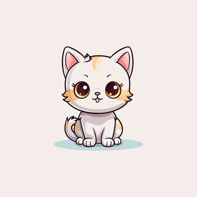 Phong cách quen thuộc từ avatar cute mèo simmy chibi