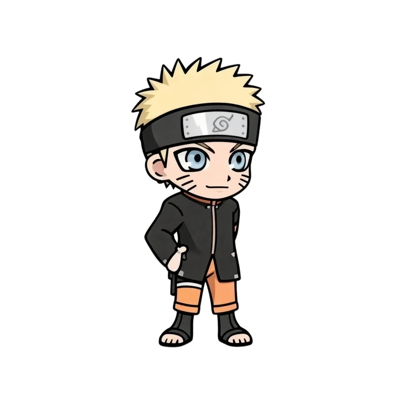 Chia sẻ cách vẽ naruto chibi đơn giản ai cũng làm được