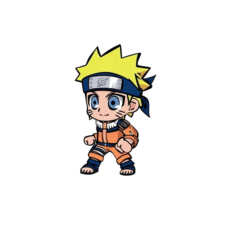 Thế giới hoạt hình trong naruto chibi game đầy màu sắc