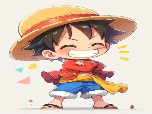 Avatar Luffy cute và dễ thương cho những fan One Piece