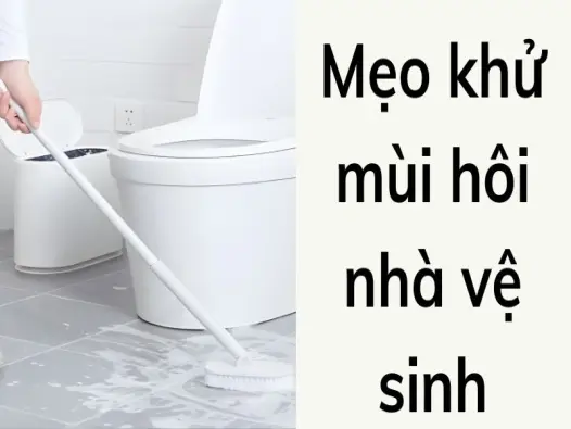 Mẹo khử mùi hôi nhà vệ sinh giúp tự tin khi có khách