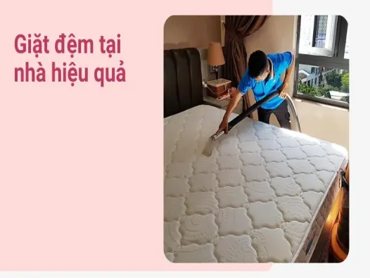 Đệm bẩn, mùi hôi? Mẹo giặt đệm tại nhà sạch khuẩn như mới