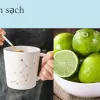 Cách tẩy vết ố trên ly sứ trắng sạch như mới trong 1 phút
