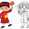 Chibi Áo Dài Việt Nam: Nét Duyên Dáng Giữa Thời Hiện Đại