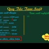 Quy tắc tam suất: Hướng dẫn tính toán nhanh và chuẩn xác