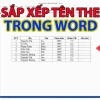 Quy tắc xếp tên theo ABC: Hướng dẫn chi tiết và dễ thực hiện