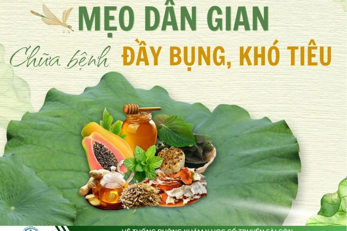 Mẹo Dân Gian Chữa Đầy Bụng Khó Tiêu Hiệu Quả Tại Nhà
