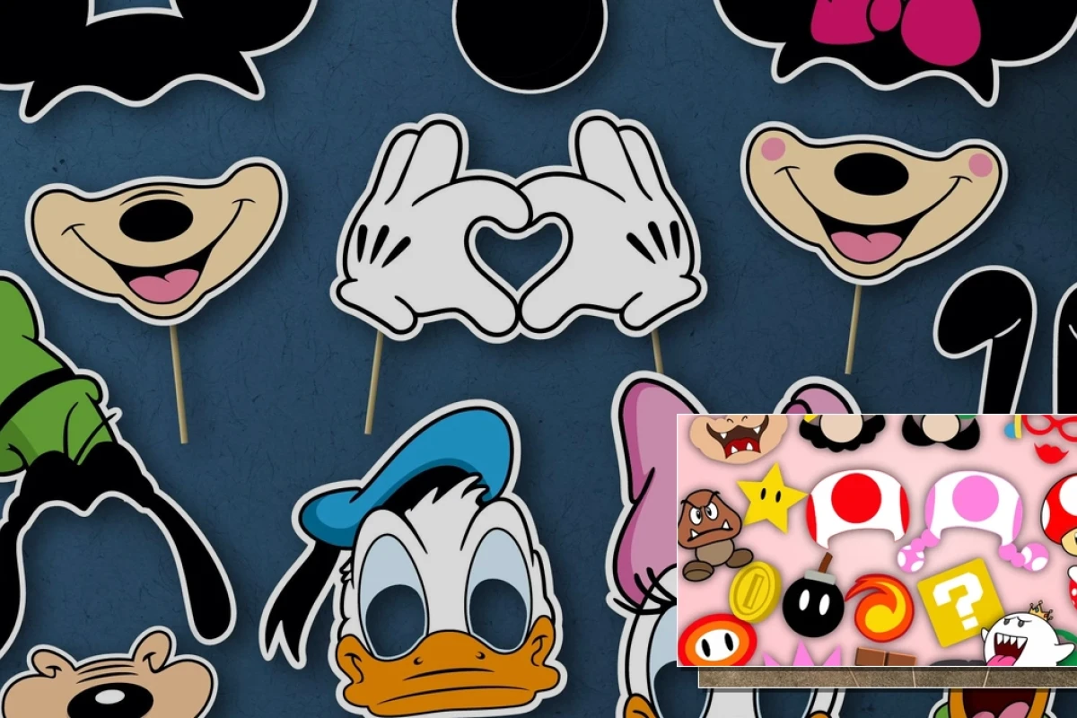 Trào lưu sử dụng animated character photo booth props bùng nổ năm 2026