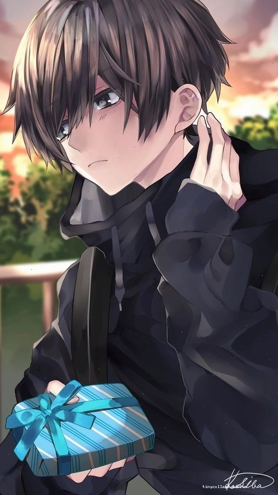 Ảnh anime nam lạnh lùng trong trang phục lịch lãm