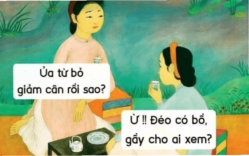 Ảnh chế hài hước về việc ăn uống dịp Tết