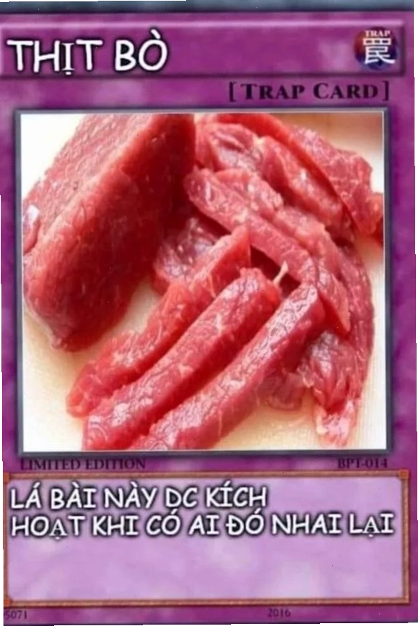 Ảnh lá bài meme độc đáo