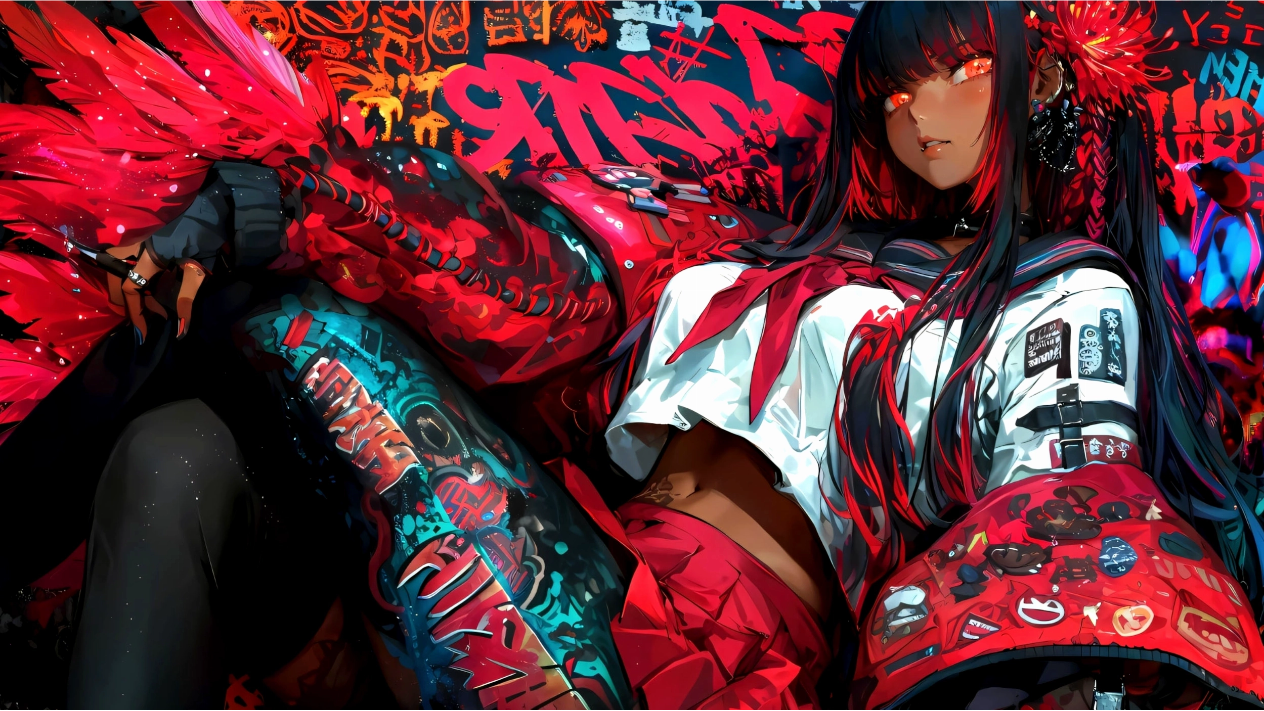 Avatar anime nam chất lạnh lùng, ngồi một mình trong không gian tĩnh lặng