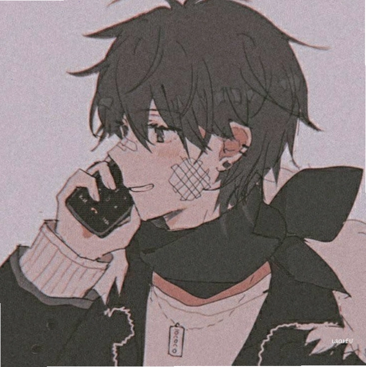Avatar anime nữ tóc ngắn phát sáng lung linh