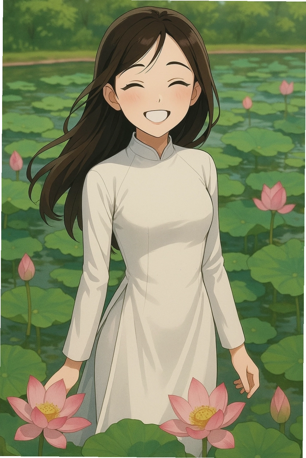 Avatar anime Việt Nam với phong thái ngầu