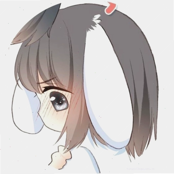 Avatar chibi nữ phát sáng dễ thương