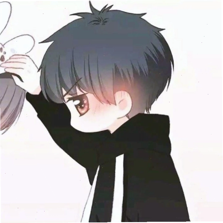 Avatar đôi anime dễ thương thể hiện tình cảm ngọt ngào