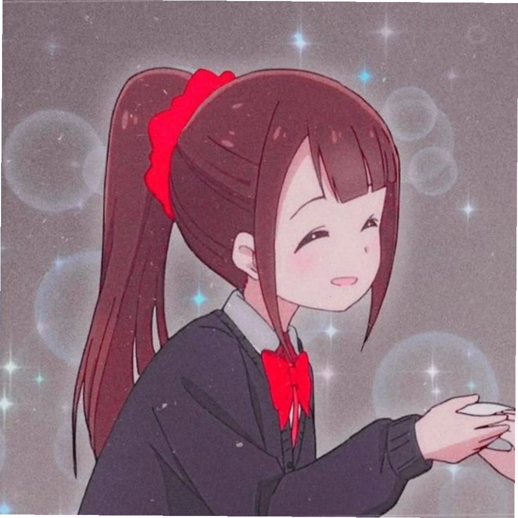 Avatar đôi anime tai thỏ dễ thương