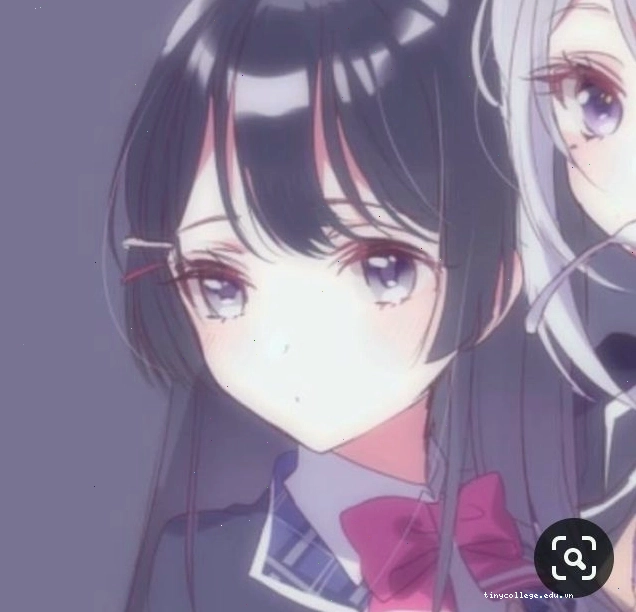 Avatar đôi anime thể hiện tình bạn thân thiết
